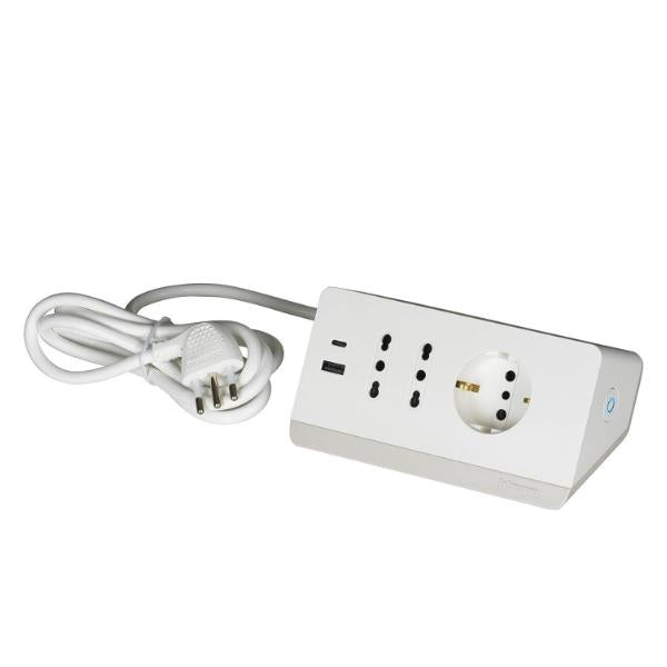 LEGRAND MULTIP SCRIVANIA USB+INT BIANCO BT-S3711DBU