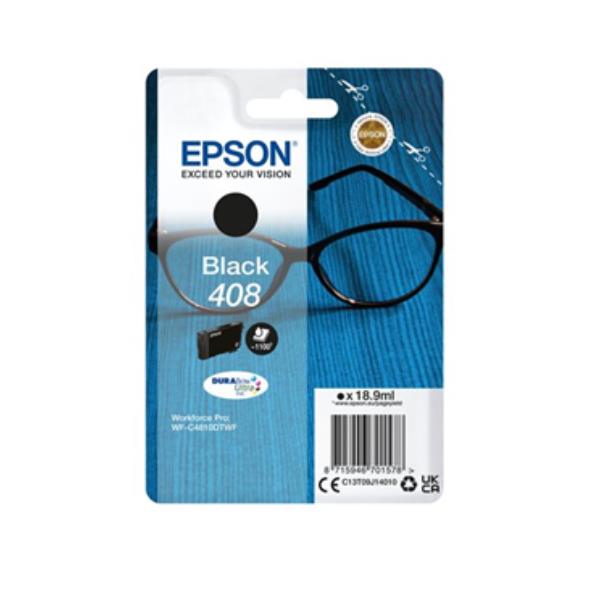 EPSON BLACK 408 DURABRITE ULTRA INK C13T09J14010