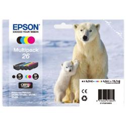 EPSON MULTIPACK 26 (ORSOPOLARE) 4 CARTUC C13T26164010