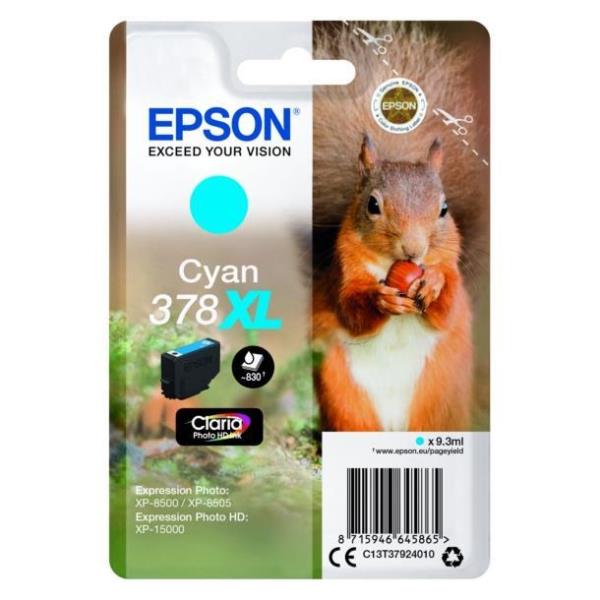 EPSON CART.CIANO SCOIATTOLO 378XL C13T37924010