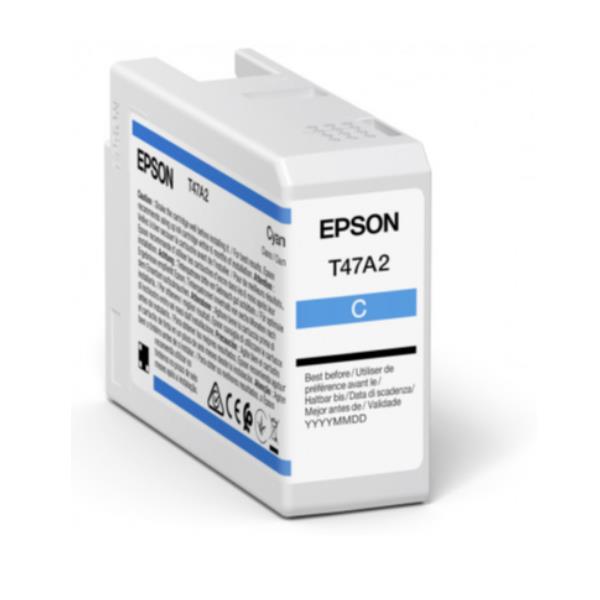 EPSON SINGLEPACK CIANO T47A2 50 ML C13T47A200