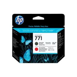HP Testina di stampa nero opaco/rosso cromatico DesignJet 771