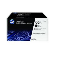 HP 05A BLACK 2-PACK LASERJET TONER CE505D