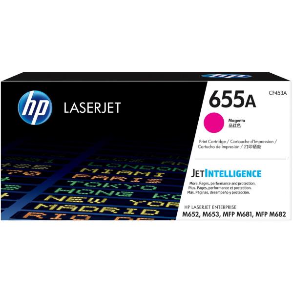HP Cartuccia toner magenta originale LaserJet 655A