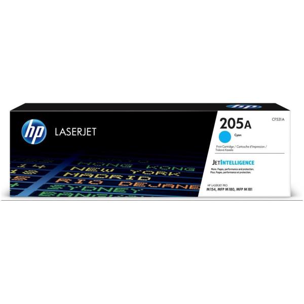 HP 205A ORIGINAL  CYAN LASER TONER CF531A