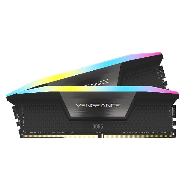 CORSAIR VENGEANCE RGB DDR5 64GB (2X32) 6400 CMH64GX5M2B6400C32