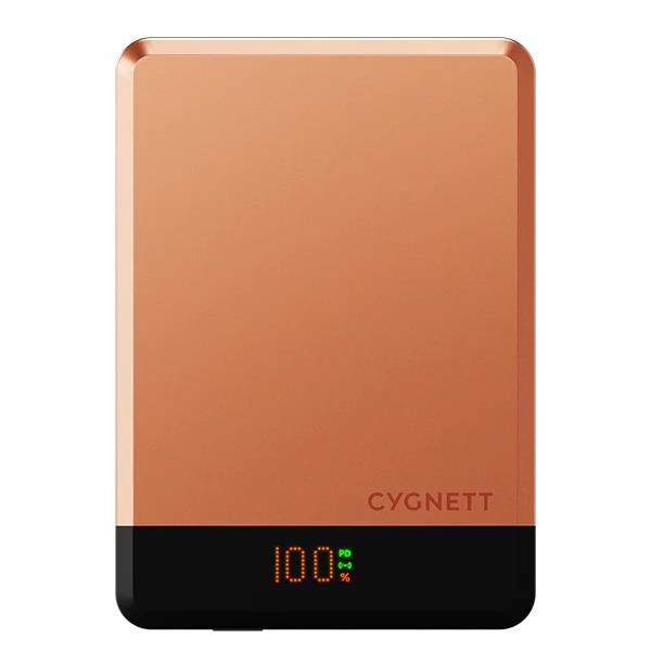 CYGNETT MAGSLIM 5K POWER BANK - COPPER CY5643PBCHE