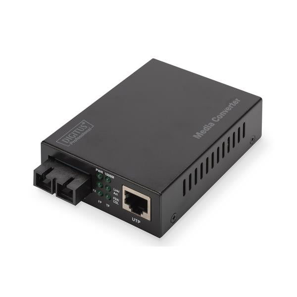 DIGITUS CONVERTITORE MEDIA GIGABIT ETHERNET DN-82120-1