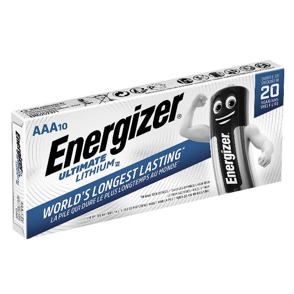 ENERGIZER CF12X10 AAA DP 10 LITHIO E301535901