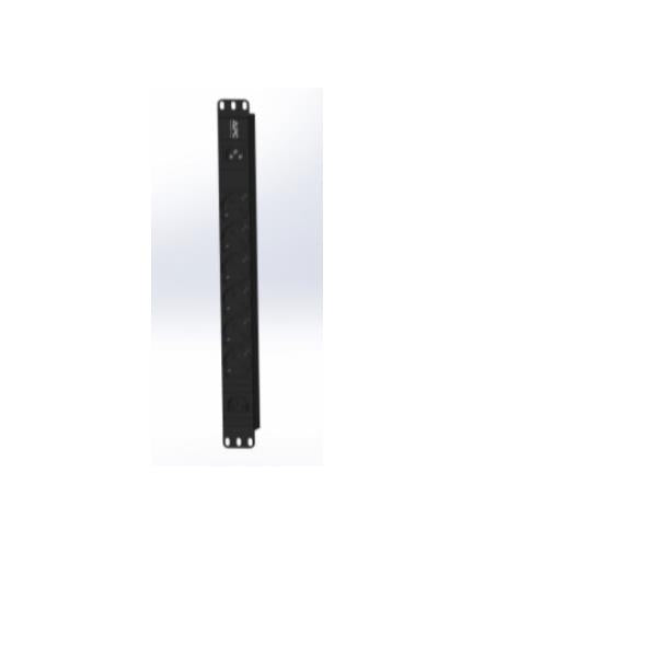 APC EASY PDU 1U 10A 230V 6SCHUKO 1C13 EPDU1010B-SCH