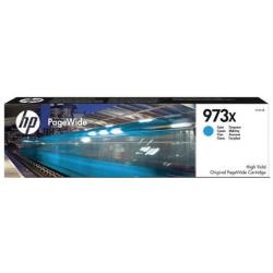 HP Cartuccia ciano ad alta capacità originale 973X PageWide
