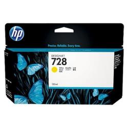 HP Cartuccia inchiostro giallo DesignJet 728, 130 ml