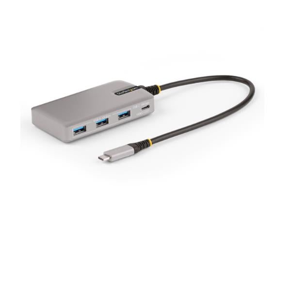 StarTech.com Hub USB-C a 4 porte con uscita video USB-C DP Alt Mode 4K 60Hz - 3x USB Type-A, 1x USB Type-C, 100W PD Pass-Through, USB 3.2 10Gbps, cavo da 30cm, hub USB portatile