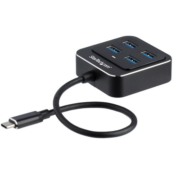STARTECH HUB USB-C A 4 PORTE - USB 3.1 HB31C4AB