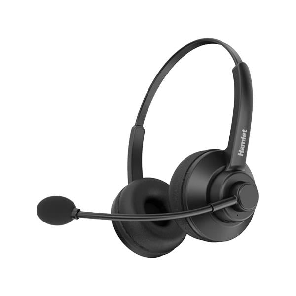 HAMLET CUFFIA BUSINESS BIAURALE BT CON MIC HHEADM-BTS