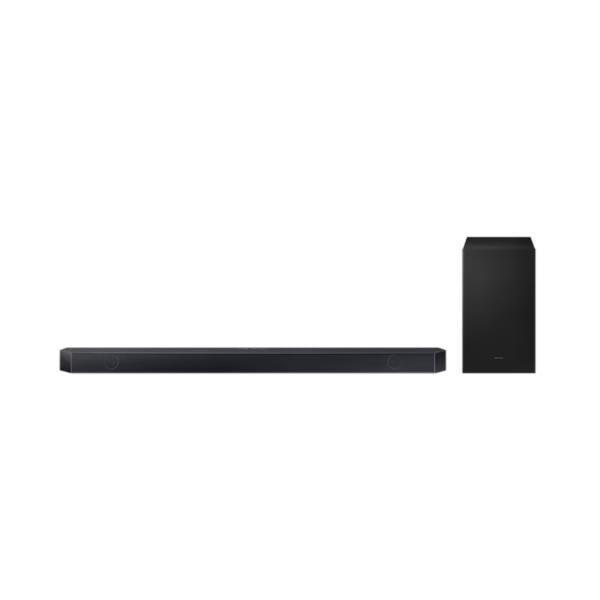 Samsung Soundbar HW-Q700D/ZF Serie Q, 9 Speaker, Wireless Dolby Atmos, Audio a 3.1.2 Canali, Q-Simphony, Compatibile con Alexa e Google Assistant, Titan Black 2024
