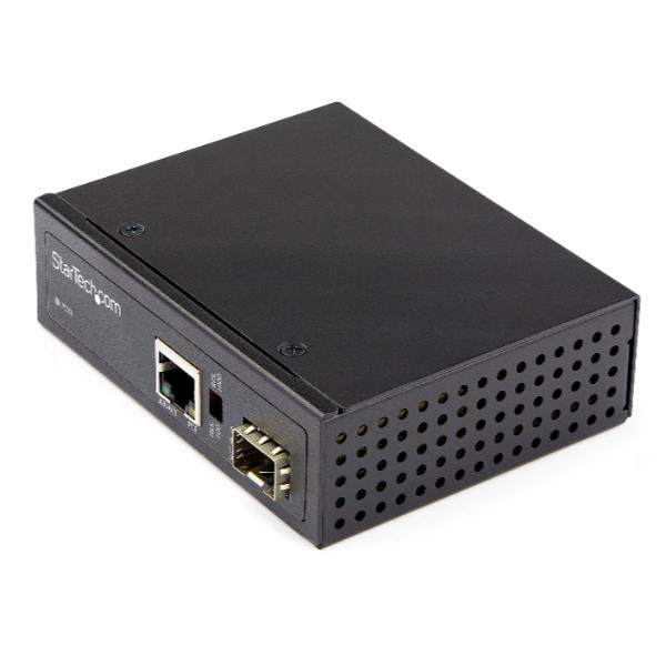 STARTECH CONVERTITORE POE+ FIBRA A RJ45 IMC1GSFP60W