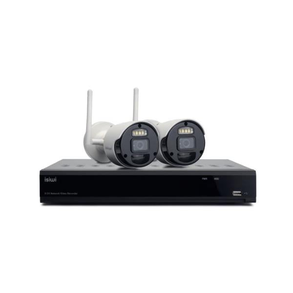 ISIWI KIT CONNECT S2 2 CAMERE WI 2MP ISW-K1N8BF2MP-2