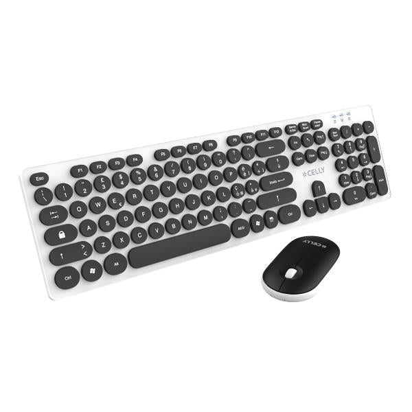 CELLY TASTIERA FULL SZ CON MOUSE BK KEYBMOUSEPTLBK
