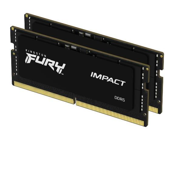 KINGSTON 32GB 5600 DDR5 SODIMM K2 F.IMP. PNP KF556S40IBK2-32