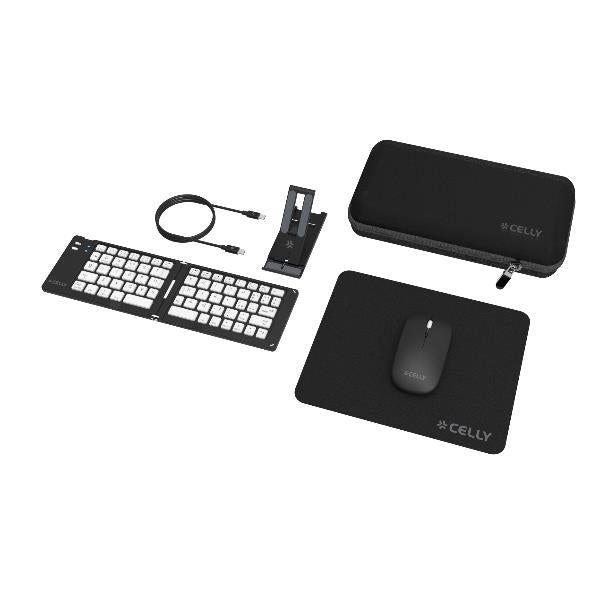 CELLY TRAVEL KIT BLACK KITTRAVELBK