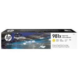 HP Cartuccia giallo originale ad alta capacità 981X PageWide
