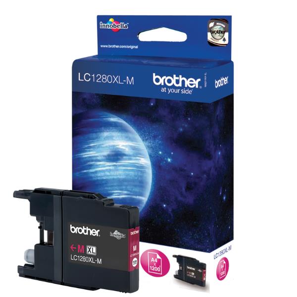 Brother LC1280XLM cartuccia d'inchiostro 1 pz Originale Magenta