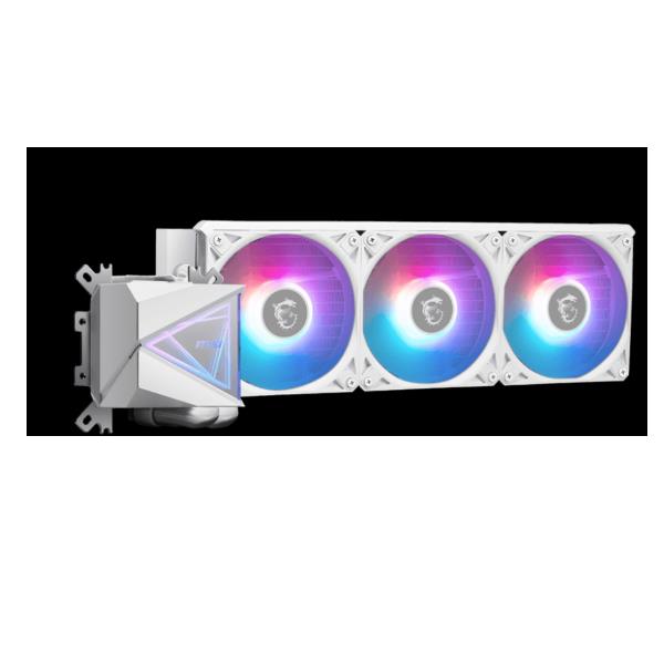 MSI MAG Coreliquid I360 WHITE Processore Raffreddatore di liquidi tutto in uno 12 cm Bianco 1 pz