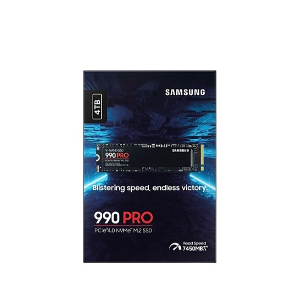 SAMSUNG SSD 990 PRO NVME M.2 4TB MZ-V9P4T0BW