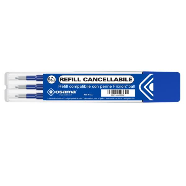 OSAMA CF12 RISCRIVI REFILL GEL CANC BLU OW10136B