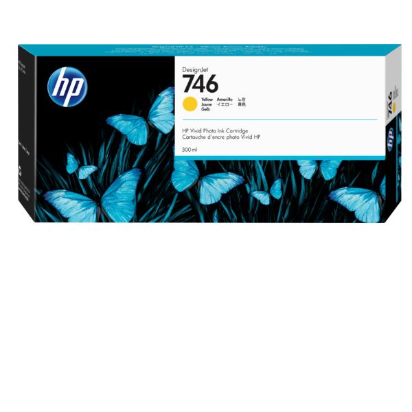HP Cartuccia di inchiostro giallo DesignJet 746 da 300 ml