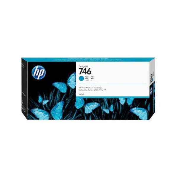 HP Cartuccia di inchiostro ciano 746 DesignJet da 300 ml