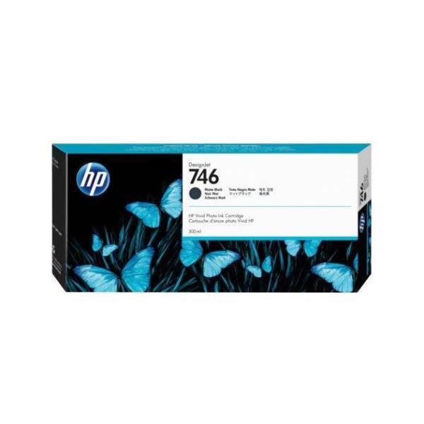 HP Cartuccia di inchiostro nero opaco DesignJet 746 da 300 ml