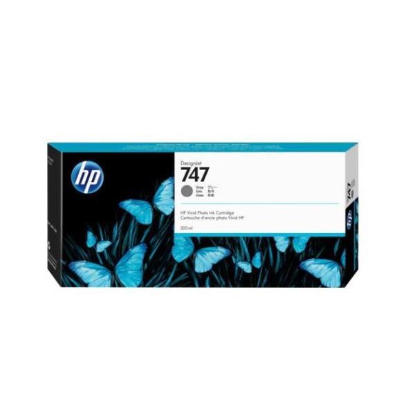 HP Cartuccia di inchiostro grigio 747 DesignJet da 300 ml