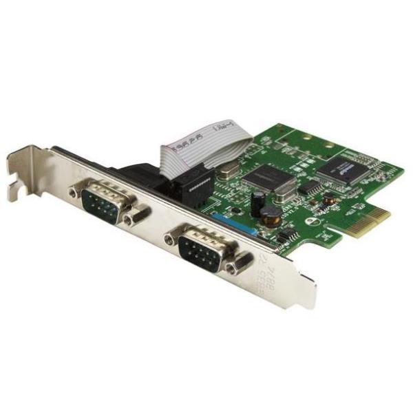 STARTECH SCHEDA SERIALE PCIE DA 2 PORTE PEX2S1050