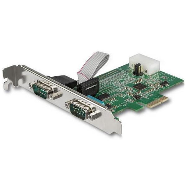 STARTECH SCHEDA ADATTATORE SERIALE 2 PORTE PEX2S953LP