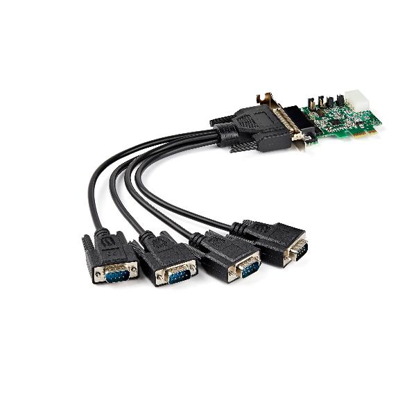 STARTECH SCHEDA SERIALE PCIE A 4X RS232 PEX4S953LP