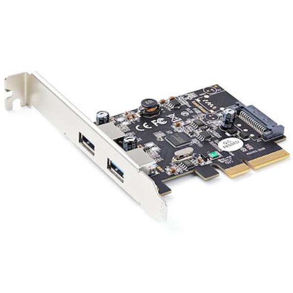 STARTECH SCHEDA PCIE USB 3.1 A 2 PORTE PEXUSB312A3
