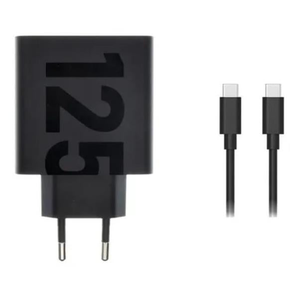 Motorola TurboPower 125W Duo Charger Universale Nero AC Ricarica rapida Interno