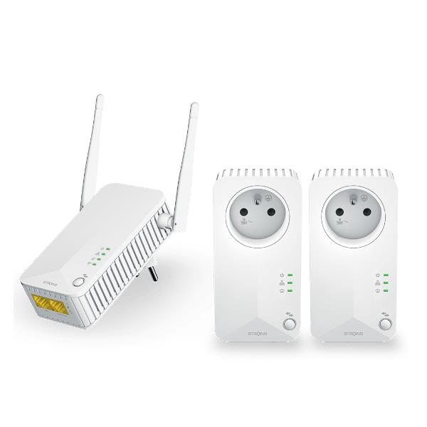 STRONG POWERLINE WIFI 600 KIT 3X PLWF600TRIEUV2