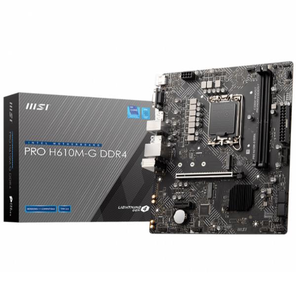MSI PRO H610M-G DDR4 4719072925024