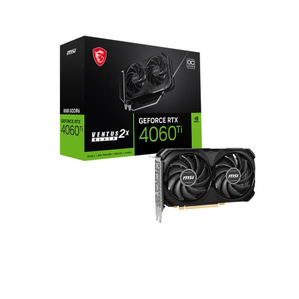 MSI RTX 4060 VENTUS 2X BLACK 8G OC 912-V516-004