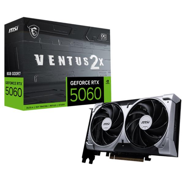 MSI GEFORCE RTX 5060 8G VENTUS 2X OC 912-V537-002