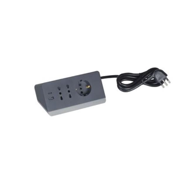 LEGRAND MULTIP DA SCRIVANIA 2 PRESE BT-S3711GBU