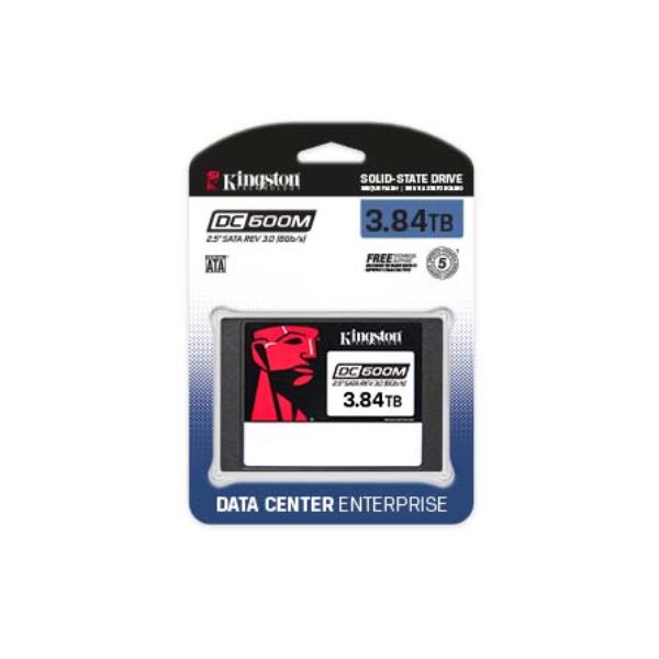 KINGSTON 3840G DC600M 2.5 ENTERPR. SATA SSD SEDC600M/3840G
