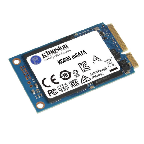 Kingston Technology Drive SSD KC600 SATA3 mSATA 256G