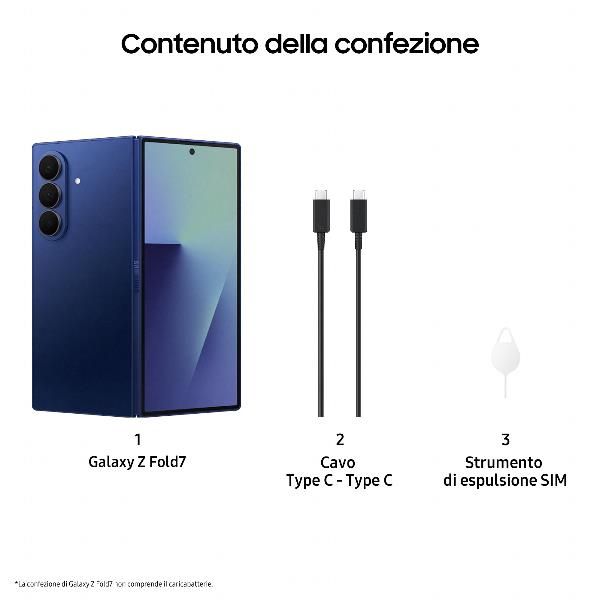 SAMSUNG GALAXY Z FOLD7 12+512GB BLUE SM-F966BDBCEUE