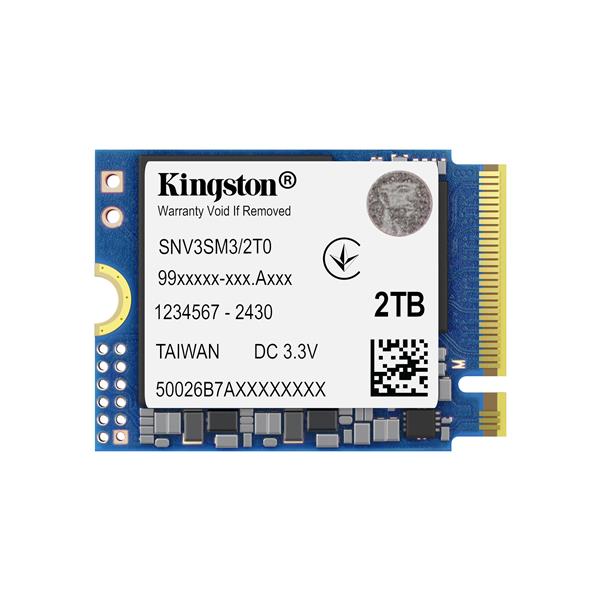 KINGSTON 2000G NV3 M.2 2230 PCIE4.0 NVME SSD SNV3SM3/2T0