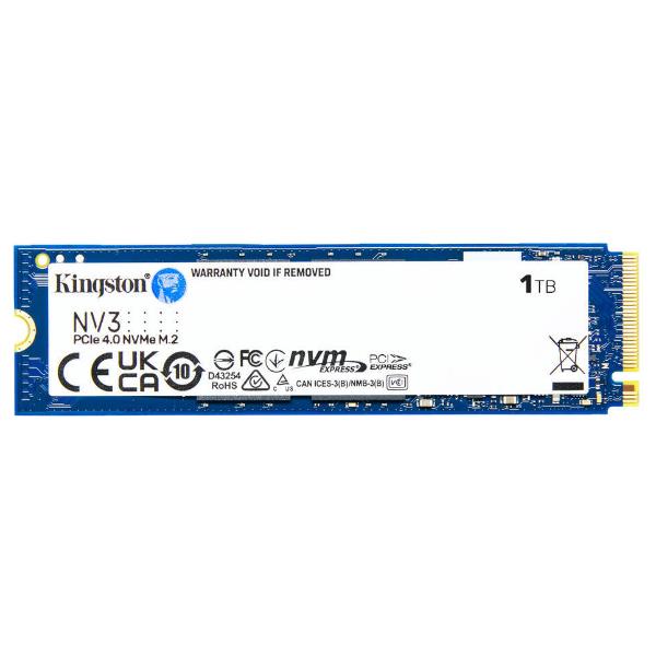 KINGSTON 1000G NV3 M.2 2280 PCIE4.0 NVME SSD SNV3S/1000G