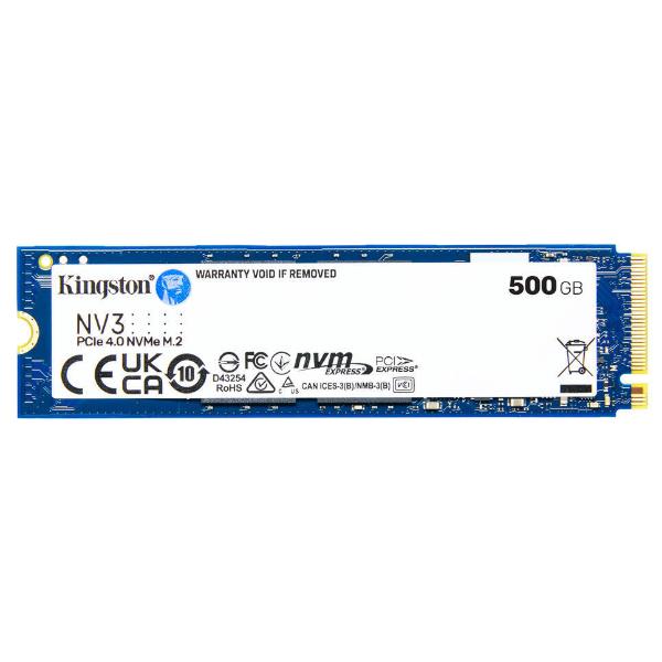 Kingston Technology 500G NV3 M.2 2280 NVMe SSD